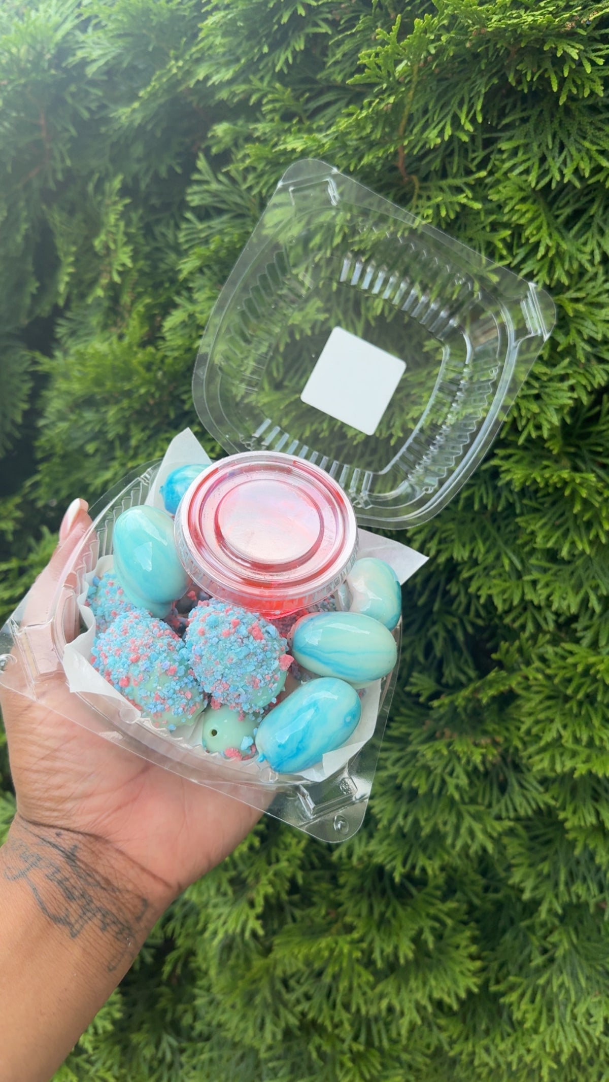Small Candied Grape Tray